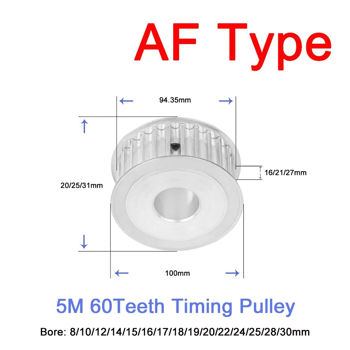 1 шт., синхронное колесо для синхронизации, 60 зубьев, 5 м 27 мм
1 шт., синхронное колесо для синхронизации, 60 зубьев, 5 м 27 мм