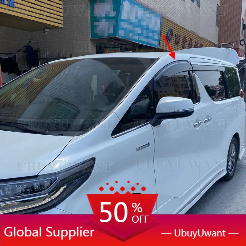 4 шт. оконные дефлекторы для Toyota Alphard Vellfire 30 серии 2015-2022 ABS всепогодные экраны оконный козырек Защита от солнца и дождя
4 шт. оконные дефлекторы для Toyota Alphard Vellfire 30 серии 2015-2022 ABS всепогодные экраны оконный козырек Защита от солнца и дождя
