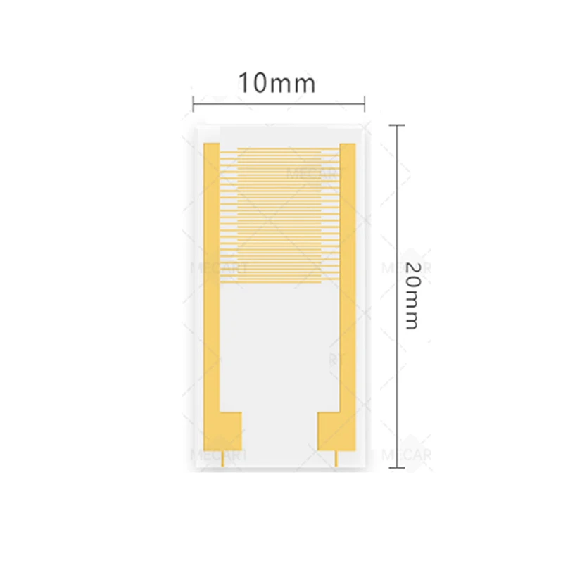 ПЭТ гибкий интерцифровой электрод Гибкая носимая Электроника 20*10 мм 10*10 мм газовый датчик
ПЭТ гибкий интерцифровой электрод Гибкая носимая Электроника 20*10 мм 10*10 мм газовый датчик