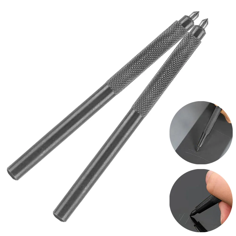 Alloy Scoring Needle Scriber Pen Carbon Steel 2pcs Antiskid For Make Cutting Marks On Ceramic Cutting Marker Pen
Alloy Scoring Needle Scriber Pen Carbon Steel 2pcs Antiskid For Make Cutting Marks On Ceramic Cutting Marker Pen