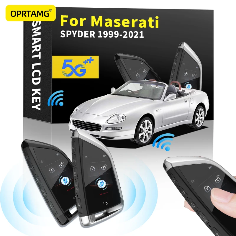 Car Accessories For Maserati SPYDER 1999-2021 Smart LCD Key Keychain Key Shell Modified Car Smart LCD Key Remote smart key 
Car Accessories For Maserati SPYDER 1999-2021 Smart LCD Key Keychain Key Shell Modified Car Smart LCD Key Remote smart key