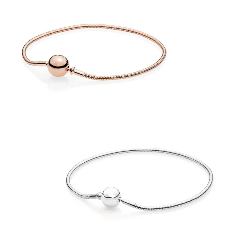 Authentic 925 Sterling Silver Ball Clasp ESSENCE COLLECTION Beaded Snake Chain Bracelet Bangle Fit Bead Charm Fashion Jewelry
Authentic 925 Sterling Silver Ball Clasp ESSENCE COLLECTION Beaded Snake Chain Bracelet Bangle Fit Bead Charm Fashion Jewelry