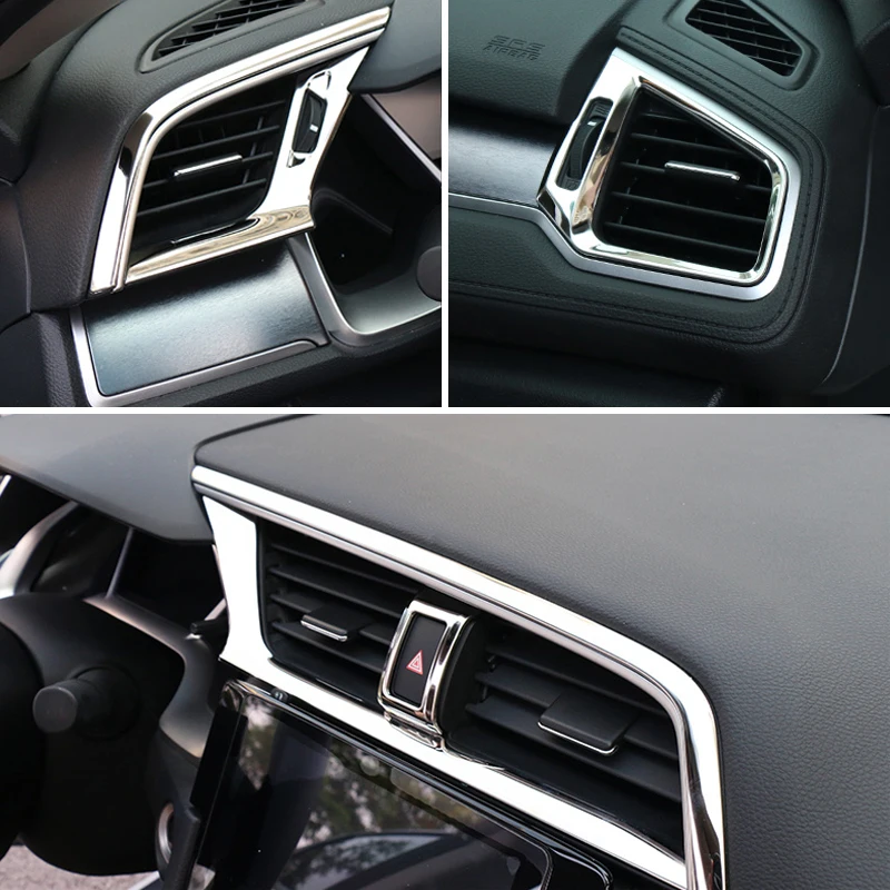 Car Air Conditioner Outlet Cover Sequins Trim For Honda Civic 2020 2019 2018 2017 2016 Stainless Steel Car Interior Accessories
Car Air Conditioner Outlet Cover Sequins Trim For Honda Civic 2020 2019 2018 2017 2016 Stainless Steel Car Interior Accessories