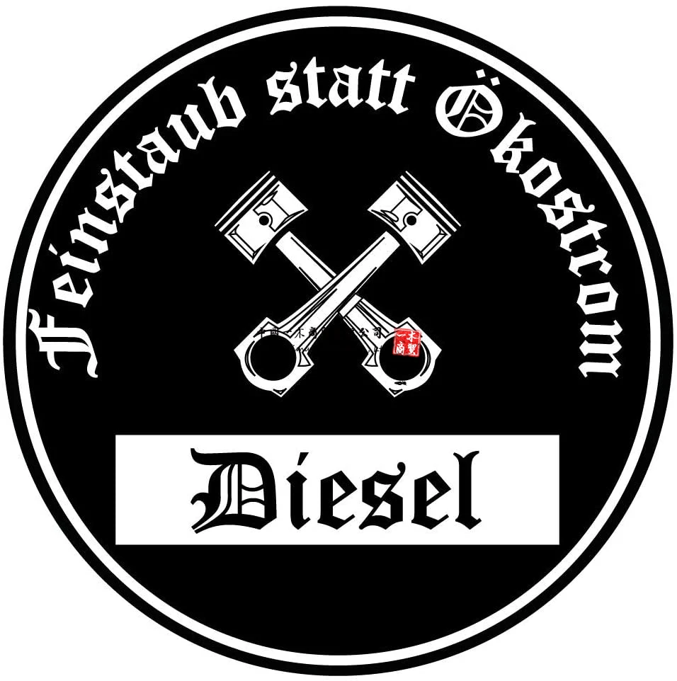 Fine Dust Instead Of Ukostrom Black Environmental Badge Diesel Jdm Fun Funny Environment Zone Fahrverbot Car Stickers Truck
Fine Dust Instead Of Ukostrom Black Environmental Badge Diesel Jdm Fun Funny Environment Zone Fahrverbot Car Stickers Truck