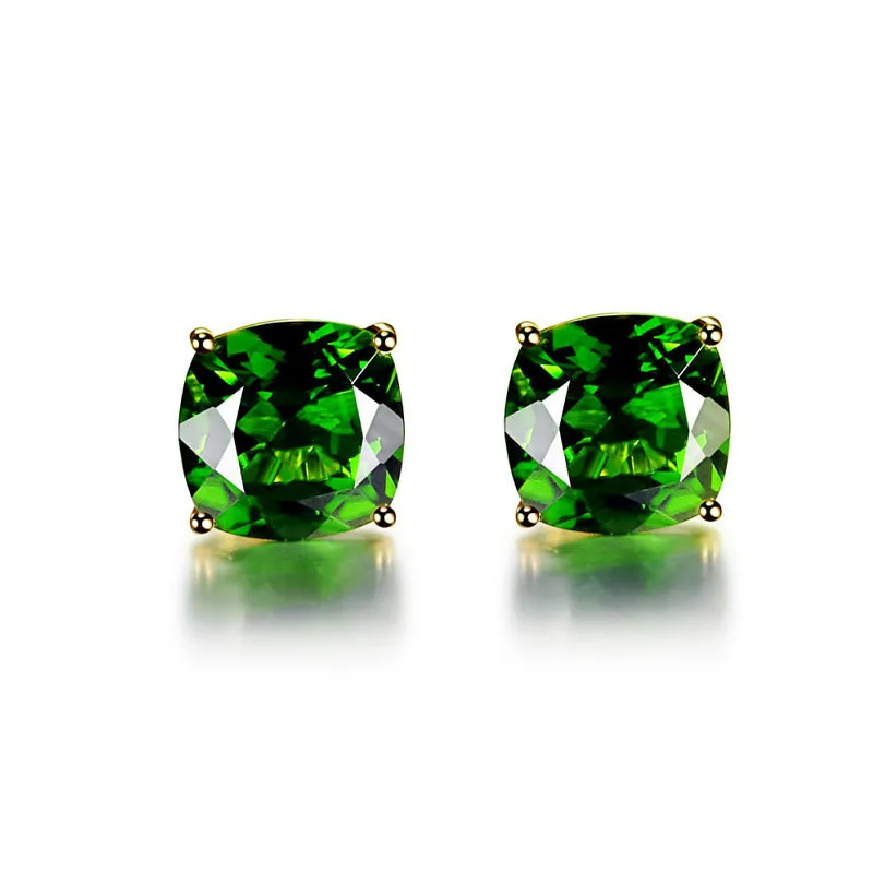 European and American Style Cut Mirror Face Zircon Earrings Women Simple Fashion Green Diamond Earrings Wholesale
European and American Style Cut Mirror Face Zircon Earrings Women Simple Fashion Green Diamond Earrings Wholesale
