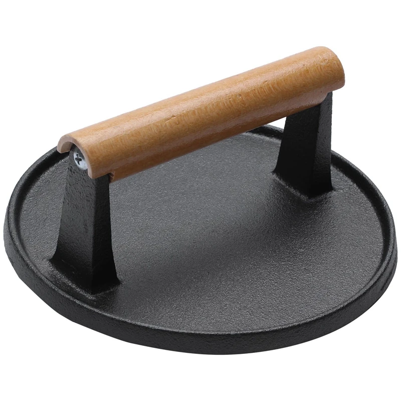 Ручная тарелка для стейка, профессиональный пресс для мяса, чугунный гриль для барбекю, инструмент для барбекю, чугунный
Ручная тарелка для стейка, профессиональный пресс для мяса, чугунный гриль для барбекю, инструмент для барбекю, чугунный