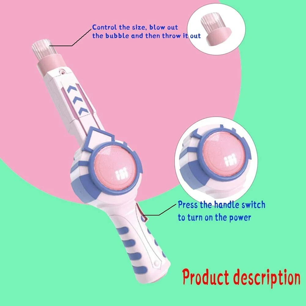 Children Funny Toy Bubble Machine Cheerful Sound Bubble Machine for Picnics Birthday Parties Barbecues
Children Funny Toy Bubble Machine Cheerful Sound Bubble Machine for Picnics Birthday Parties Barbecues