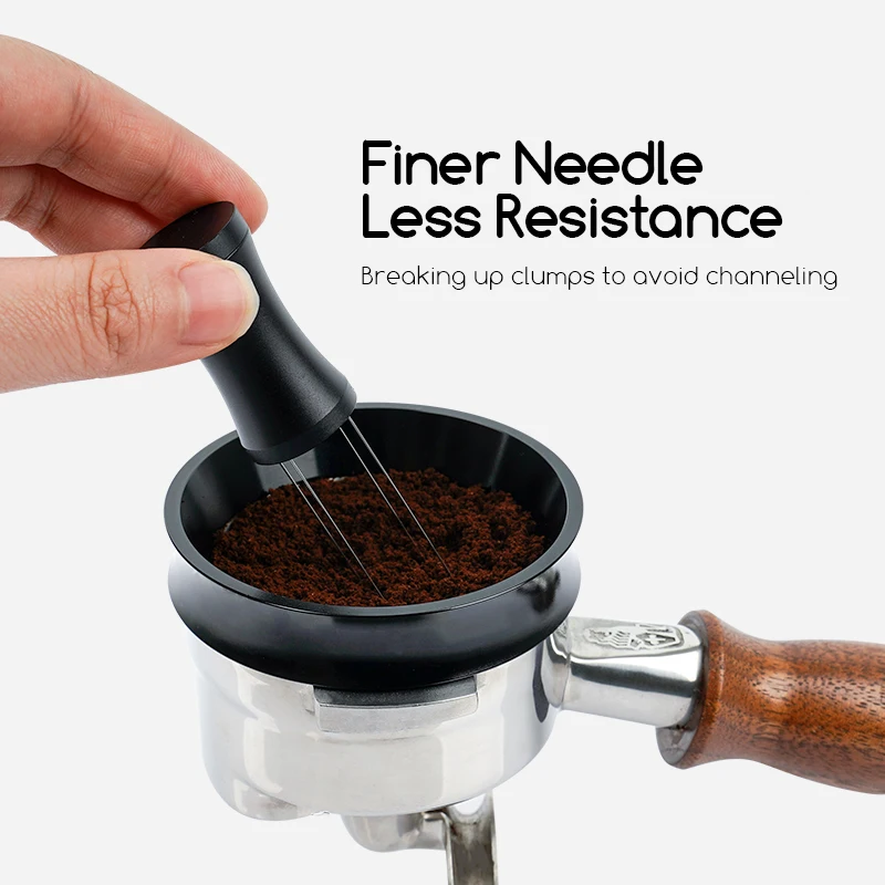 Espresso Coffee Stirrer Coffee Stirring WDT Tool Needle Type Distributor Espresso Distribution Tool for 9Barista
Espresso Coffee Stirrer Coffee Stirring WDT Tool Needle Type Distributor Espresso Distribution Tool for 9Barista