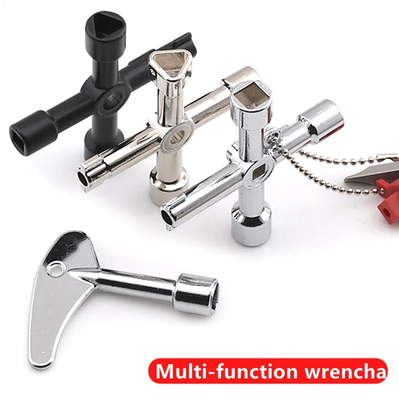 

Multi-Function 4 Ways Universal Triangle Key Wrench High Quality Keys Triangle Wrench Multifunction Repair Tools Hand Tools