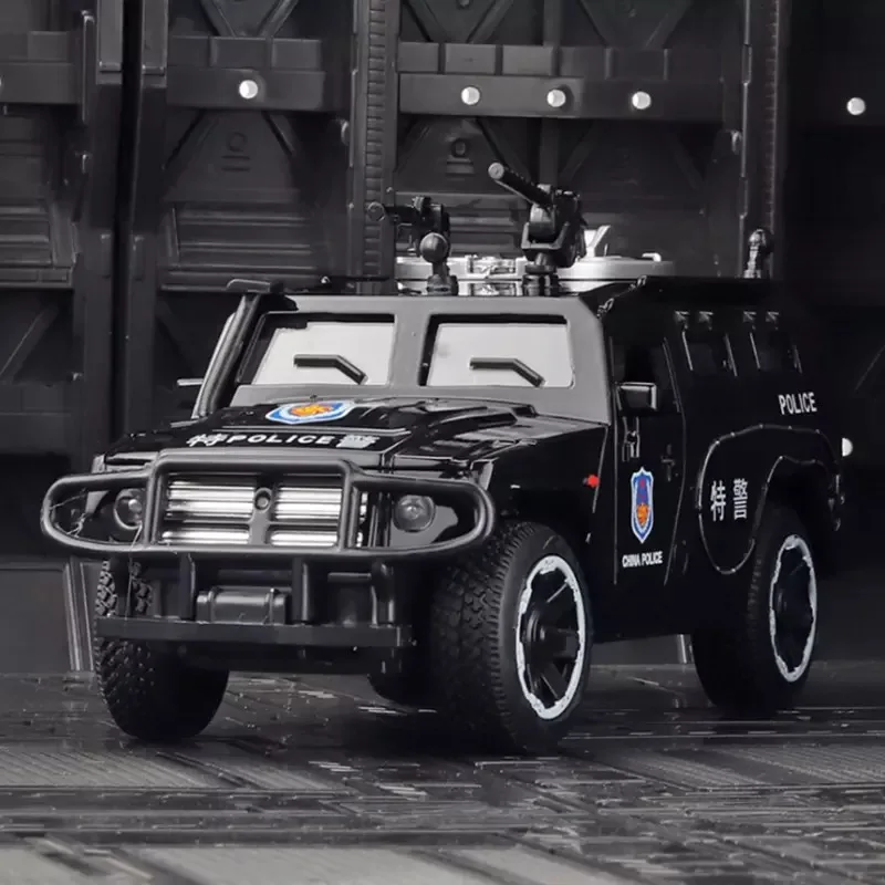 1:32 Knight Armored Car Model Diecast Alloy Military Truck Model Metal Explosion Proof Police Car Sound and Light Kids Toys Gift
1:32 Knight Armored Car Model Diecast Alloy Military Truck Model Metal Explosion Proof Police Car Sound and Light Kids Toys Gift