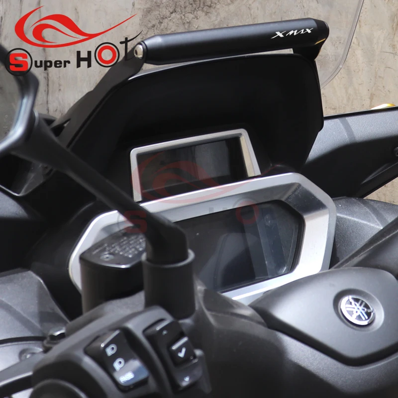 Удлинитель для ручек и навигаторов мотоциклов YAMAHA XMAX300 XMAX250 2023 2024 XMAX X-MAX 300 250
