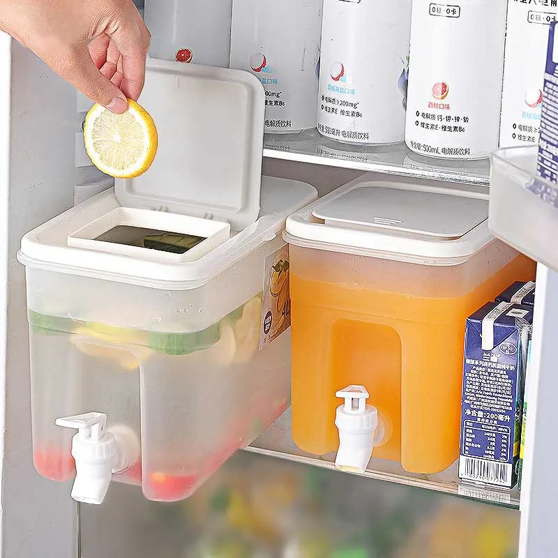 Kettle In Refrigerator Faucet For Lemonade Summer Household Lemonade Cup Pot With Faucet Large Capacity Cold Water Bucket
Kettle In Refrigerator Faucet For Lemonade Summer Household Lemonade Cup Pot With Faucet Large Capacity Cold Water Bucket