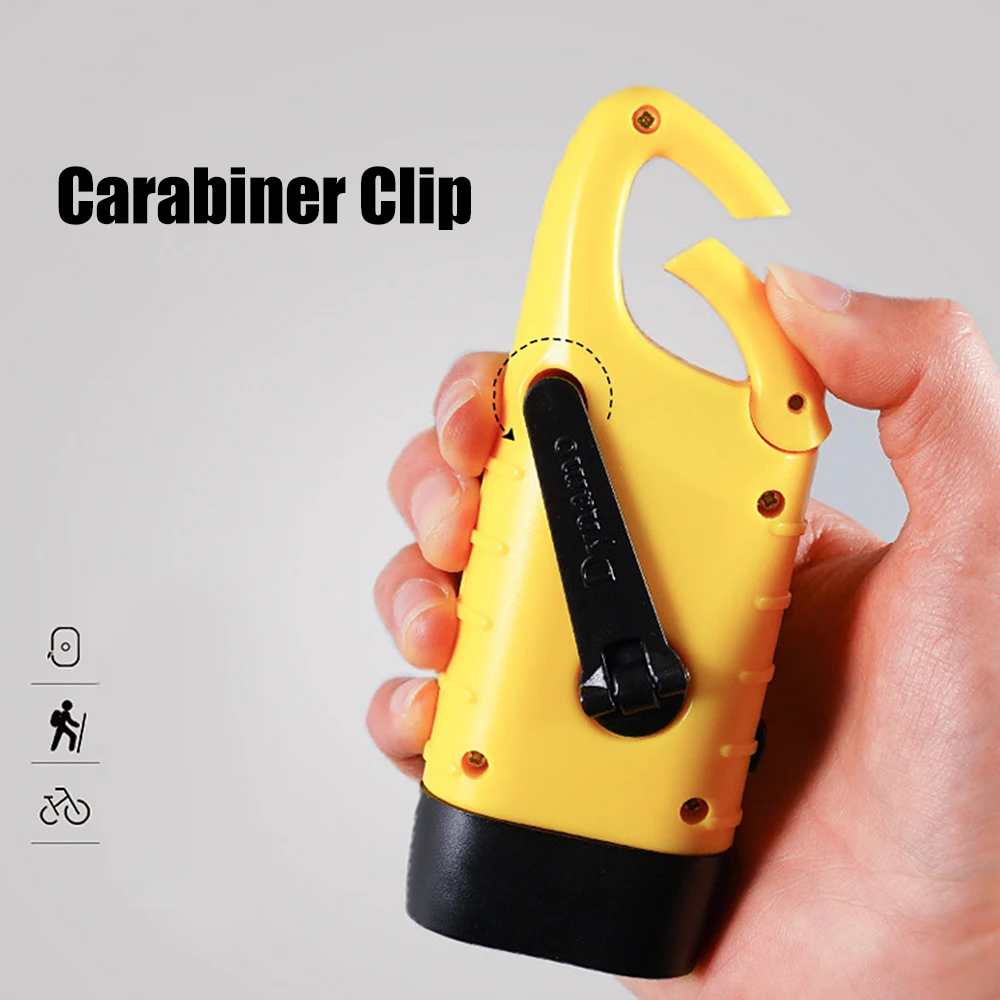 Hand Crank Photovoltaic Rechargeable Flashlight LED Emergency Dynamo Torch Flashlight with Clip for Camping Outdoor Climbing
Hand Crank Photovoltaic Rechargeable Flashlight LED Emergency Dynamo Torch Flashlight with Clip for Camping Outdoor Climbing