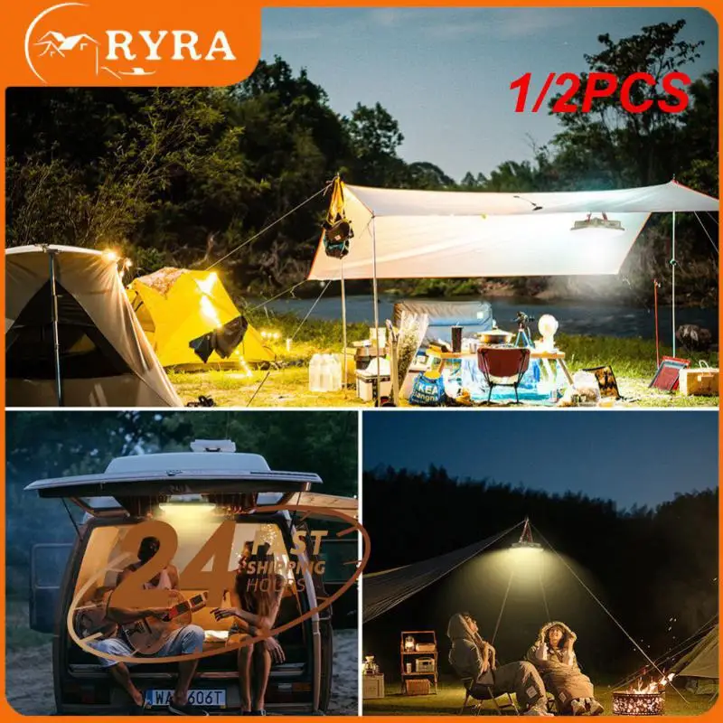 1/2PCS 15600maH Upgraded 80W Rechargeable LED Camping Strong Light with Magnet Zoom Portable Tent Light Work Maintenance
1/2PCS 15600maH Upgraded 80W Rechargeable LED Camping Strong Light with Magnet Zoom Portable Tent Light Work Maintenance