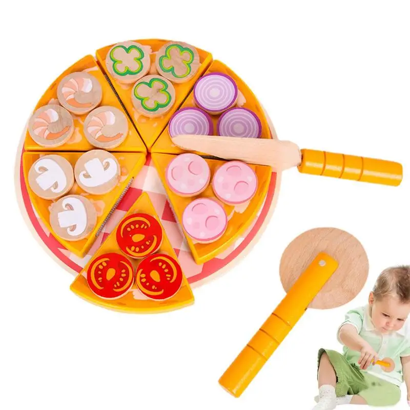 Wooden Pizza Toys Toy Pizza Set For Toddlers Wooden Pizza Toy For Kids Pizza Play Food Set Simulated Food For Improving Fine
Wooden Pizza Toys Toy Pizza Set For Toddlers Wooden Pizza Toy For Kids Pizza Play Food Set Simulated Food For Improving Fine