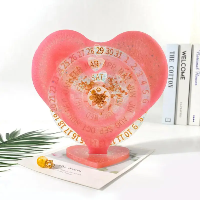 4pcs DIY Calendar Resin Silicone Mold Desk Decoration Moon Perpetual Slicon Mould Desktop Pendulum Table Hanging Jewelry Craft
4pcs DIY Calendar Resin Silicone Mold Desk Decoration Moon Perpetual Slicon Mould Desktop Pendulum Table Hanging Jewelry Craft