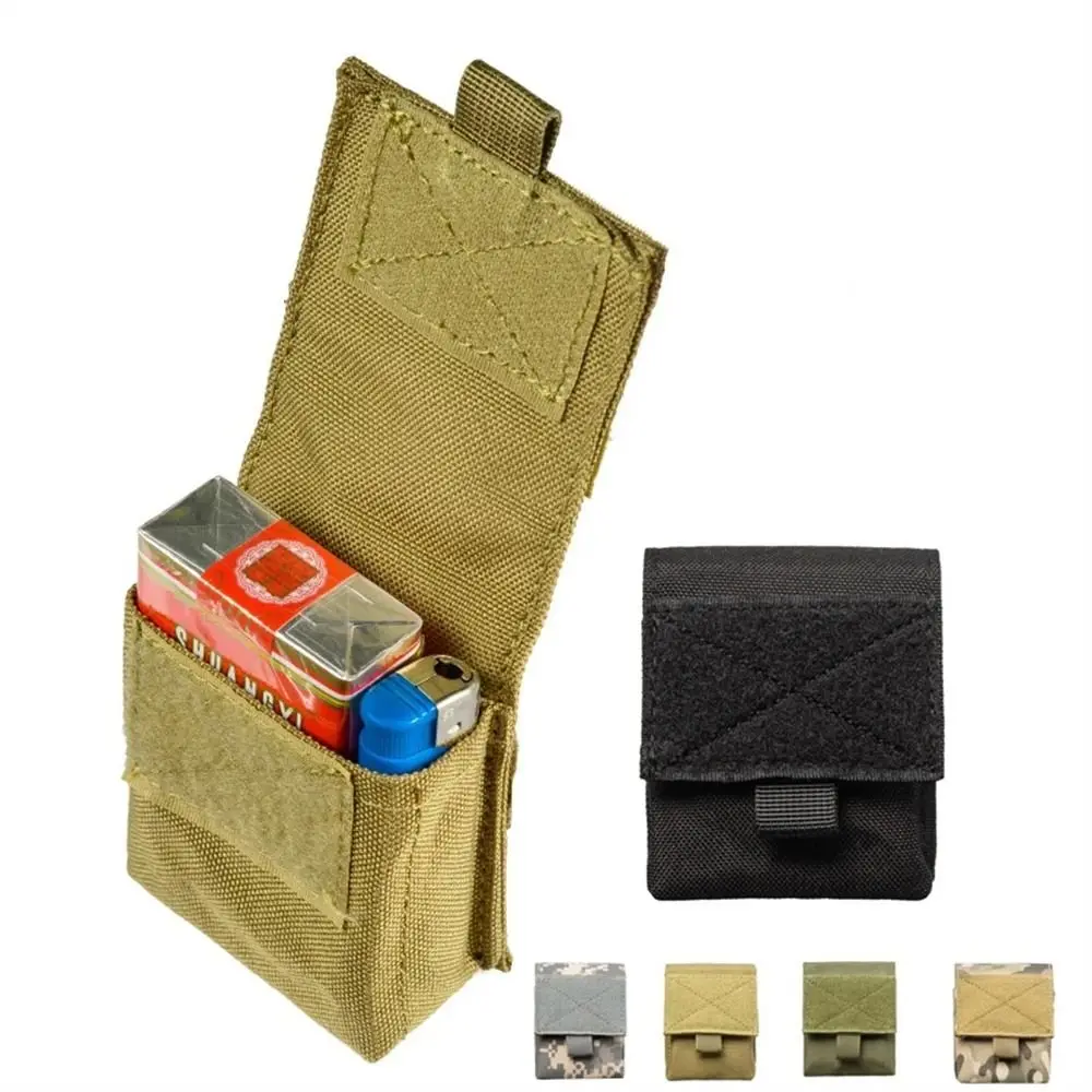 

Green Outdoor Molle Gadget Pouch Essentials Organizer 1000D Nylon Belt Bag Molle Pouch Gadget Gear Bag Mini Tool Bag EDC Pouch