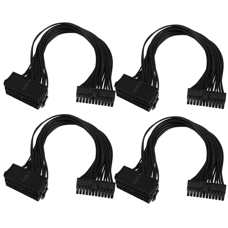 4X Power Supply Splitter, Dual PSU Cable Adapter 24 Pin 20+4 Pin ATX Motherboard Adapter Extension Cable
4X Power Supply Splitter, Dual PSU Cable Adapter 24 Pin 20+4 Pin ATX Motherboard Adapter Extension Cable