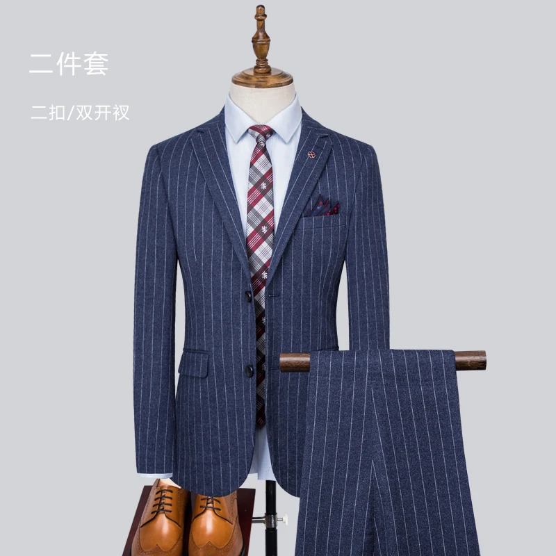 23New men (suit + trousers) fashion Korean version slim-fit trend business casual British dress boutique high-end two-piece set
23New men (suit + trousers) fashion Korean version slim-fit trend business casual British dress boutique high-end two-piece set