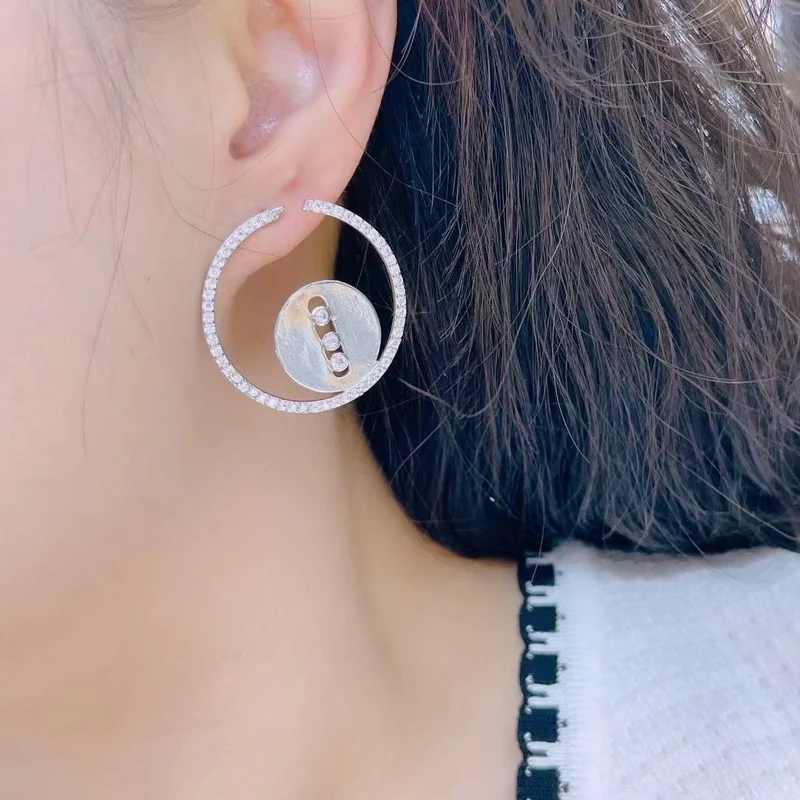 RAKOL Fashion Brand Design Luxury AAA Cubic Zirconia Round Earrings For Women 2022 Trendy Gifts Jewelry Accessories RRE30
RAKOL Fashion Brand Design Luxury AAA Cubic Zirconia Round Earrings For Women 2022 Trendy Gifts Jewelry Accessories RRE30