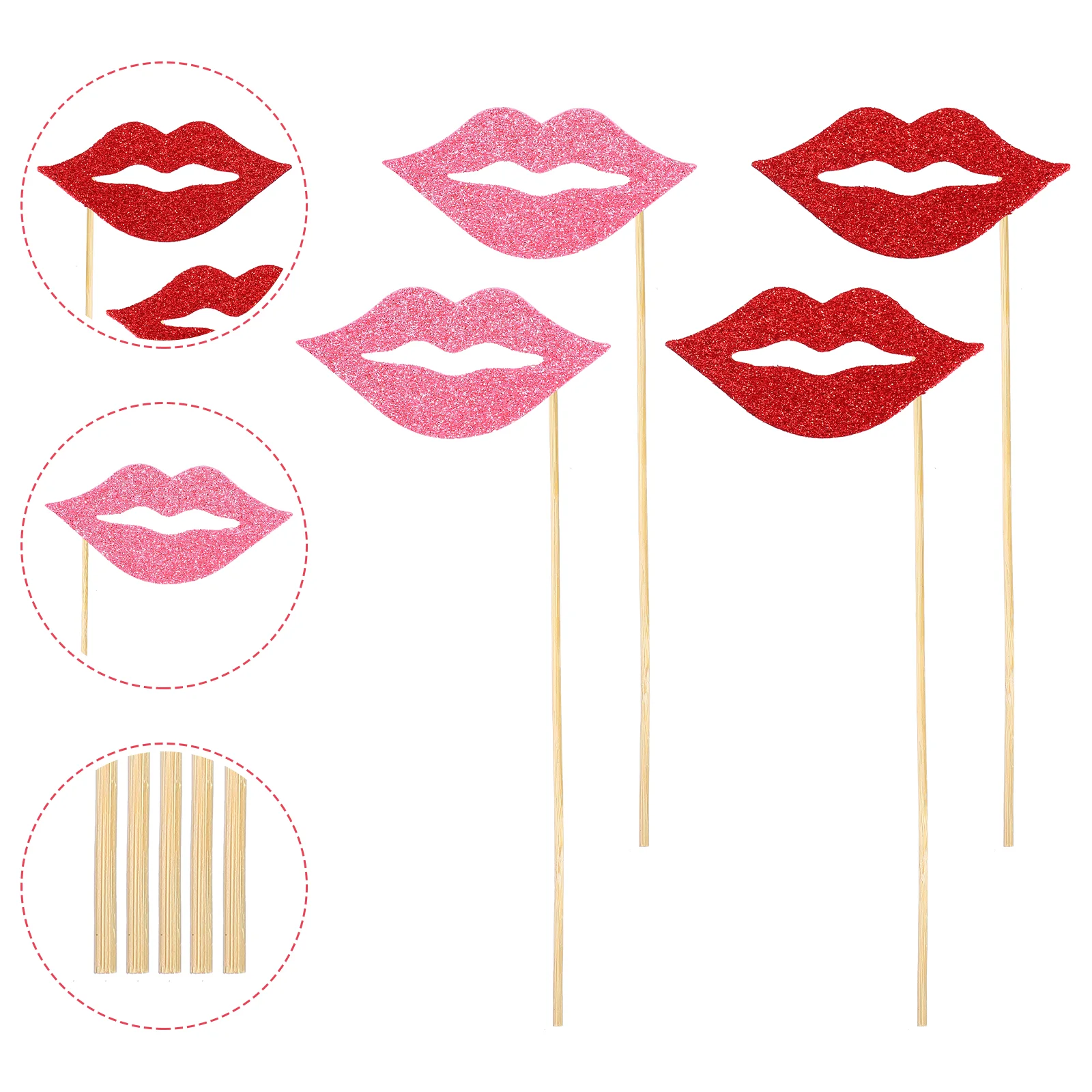 40 Pcs Wedding Props Red Lips Photo Props DIY Party Accessories Photobooth Party Props Graduation Photo Booth
40 Pcs Wedding Props Red Lips Photo Props DIY Party Accessories Photobooth Party Props Graduation Photo Booth