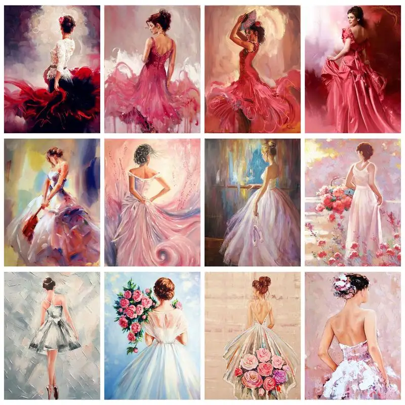 GATYZTORY Acrylic Painting By Numbers Handmade Elegant Dancers Pictures By Numbers For Adults Artwork Gift Wall Art Portrait Kit
GATYZTORY Acrylic Painting By Numbers Handmade Elegant Dancers Pictures By Numbers For Adults Artwork Gift Wall Art Portrait Kit