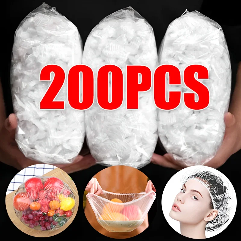 200/10PCS Disposable Food Cover Plastic Wrap Elastic Food Lids for Fruit Bowls Storage Kitchen Fresh Keeping Film Food
200/10PCS Disposable Food Cover Plastic Wrap Elastic Food Lids for Fruit Bowls Storage Kitchen Fresh Keeping Film Food