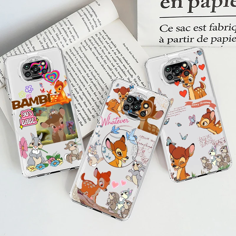 Disney pretty Bambi Art For Xiaomi Mi Poco X4 X3 NFC F4 F3 GT M4 M3 M2 X2 F2 F1 Pro C3 5G Civi Transparent Phone Case
Disney pretty Bambi Art For Xiaomi Mi Poco X4 X3 NFC F4 F3 GT M4 M3 M2 X2 F2 F1 Pro C3 5G Civi Transparent Phone Case