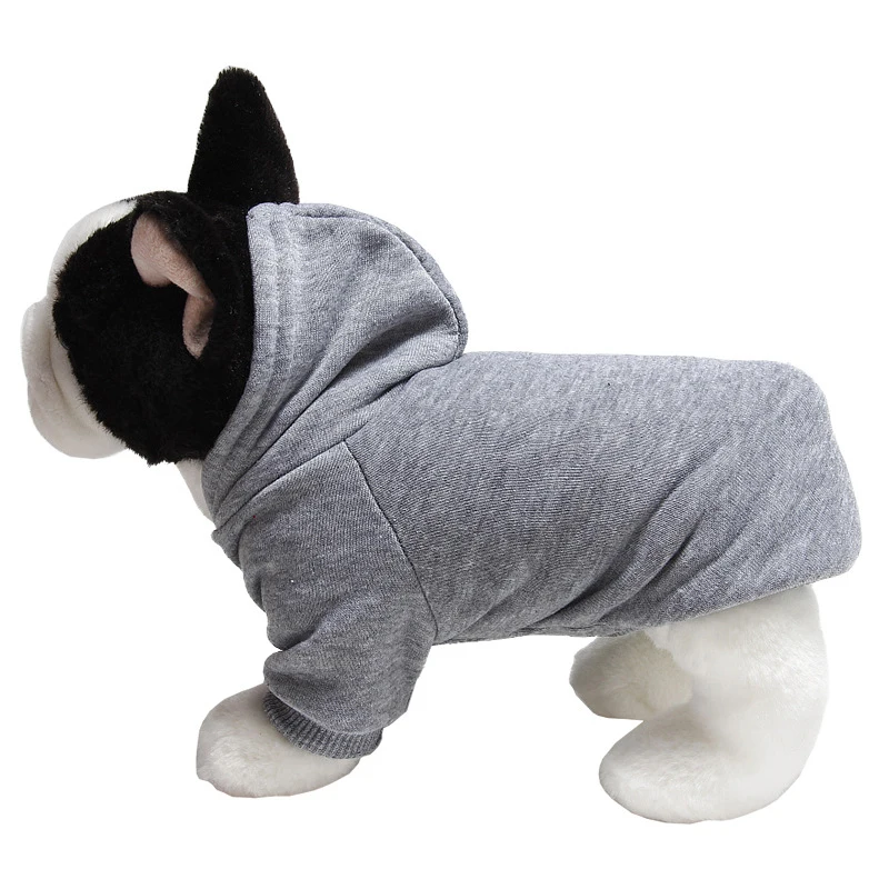 

Solid Dog Hoodies Pet Clothes for Small Dogs Puppy Coat Jackets Sweatshirt for Chihuahua Doggie Cat Costume Cotton Pet Outfits
