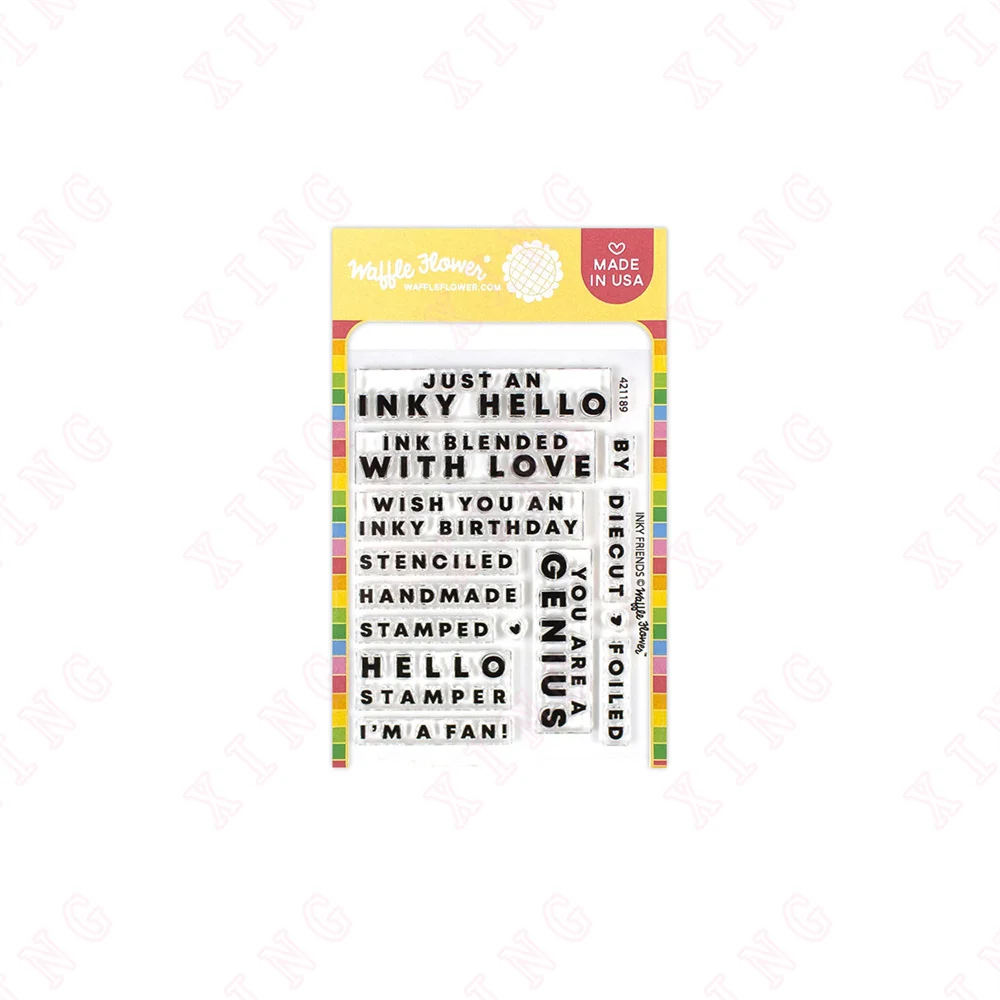Diy Scrapbook Decoration Embossing Molds 2022 Arrival Clear Silicone Stamps Cut Die Made Album Card Inky Friends Craft Templates
Diy Scrapbook Decoration Embossing Molds 2022 Arrival Clear Silicone Stamps Cut Die Made Album Card Inky Friends Craft Templates