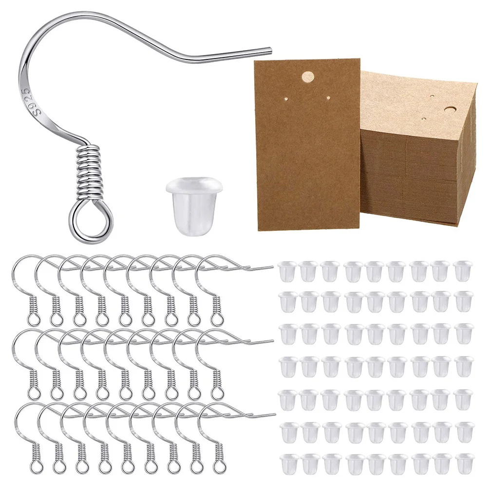 500pcs Handmade Earrings Eardrop Semi-Finished Material Set DIY Jewelry Accessories Metal Earrings Hook (200pcs Hooks, 200pcs
500pcs Handmade Earrings Eardrop Semi-Finished Material Set DIY Jewelry Accessories Metal Earrings Hook (200pcs Hooks, 200pcs