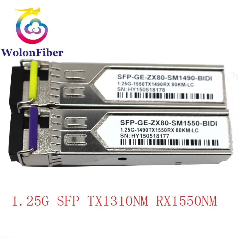 1.25G SFP BIDI Transceiver Fibers Optical SFP Module 1.25G TX1550nm RX1490nm 80km LC Fiber Optical Module
1.25G SFP BIDI Transceiver Fibers Optical SFP Module 1.25G TX1550nm RX1490nm 80km LC Fiber Optical Module