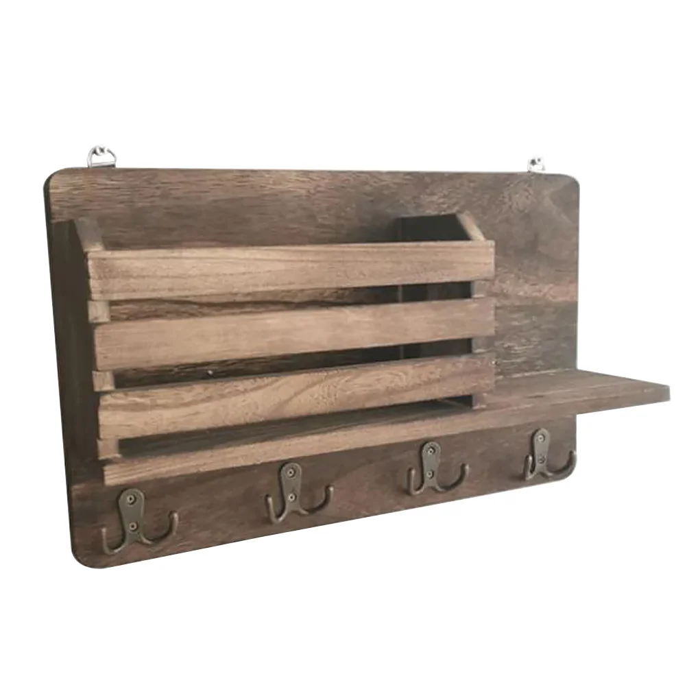 1 Pc Rustic Hallway Rack Floating Shelf with Key Hooks Rustic Wall Shelves Wall Mounted Floating Shelves Bedroom Wall Shelf
1 Pc Rustic Hallway Rack Floating Shelf with Key Hooks Rustic Wall Shelves Wall Mounted Floating Shelves Bedroom Wall Shelf