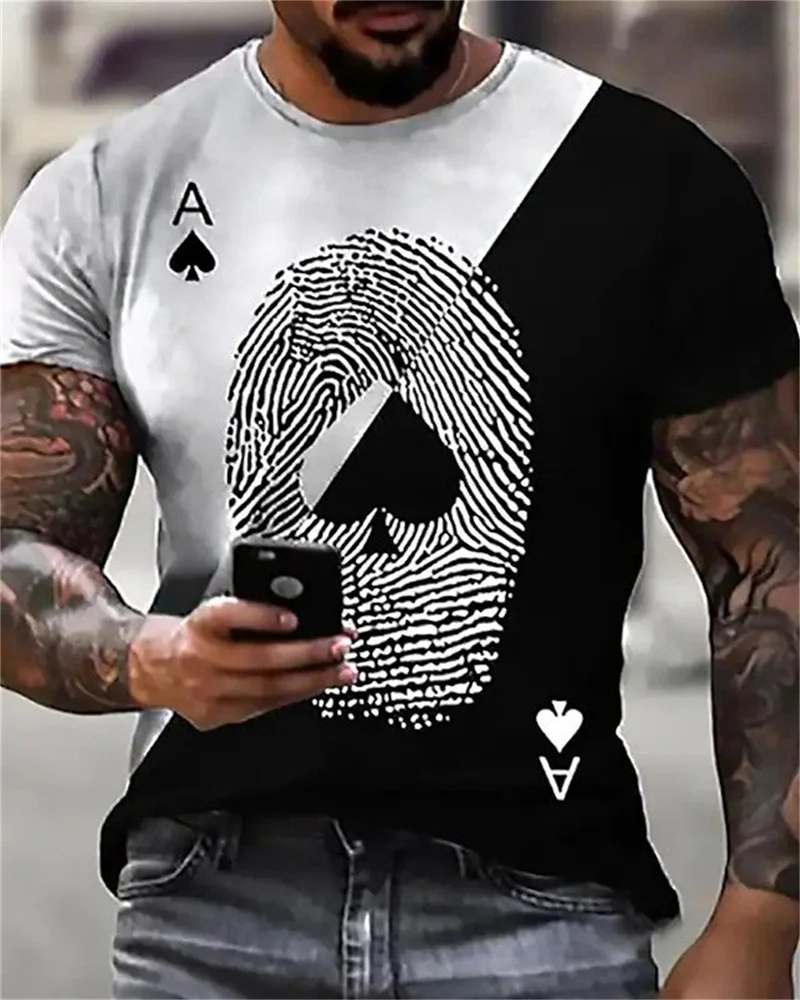 New Men's T-Shirt Summer 3D stamp Fashion Casual T-shirt Street Style Round Neck Loose Short Sleeve Shirt 6X
New Men's T-Shirt Summer 3D stamp Fashion Casual T-shirt Street Style Round Neck Loose Short Sleeve Shirt 6X
