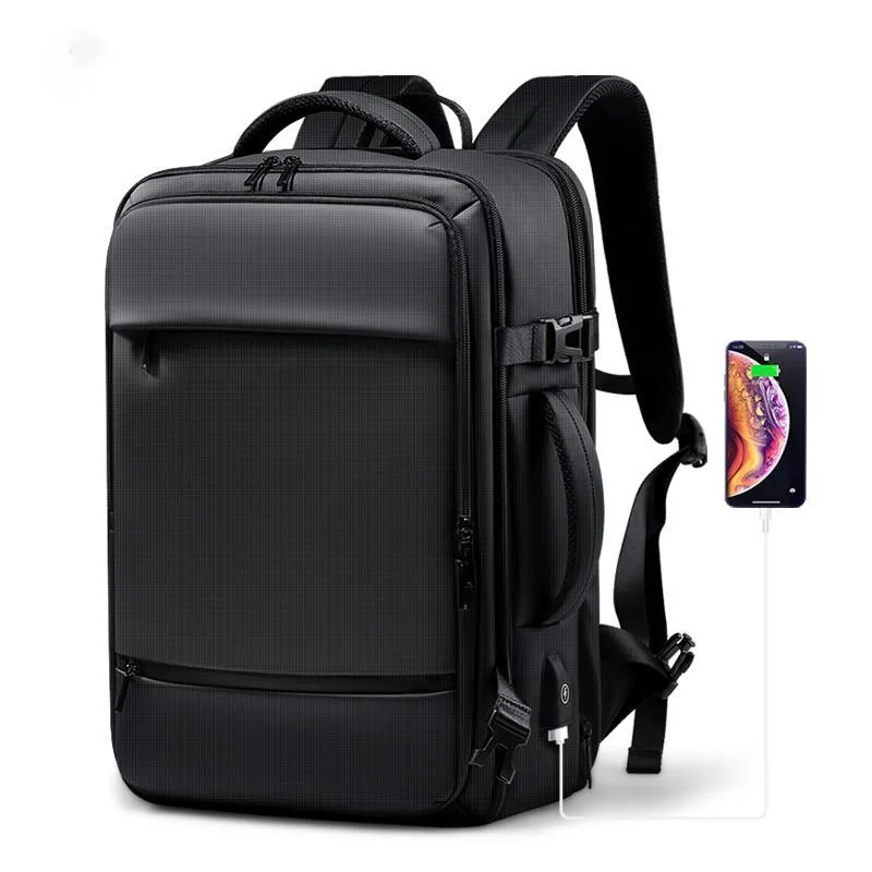 Backpack Men 17.3 Inch Laptop Backpacks Expandable USB Charging Large Capacity Travel Backpacking Black Men's Business Backpack
Backpack Men 17.3 Inch Laptop Backpacks Expandable USB Charging Large Capacity Travel Backpacking Black Men's Business Backpack