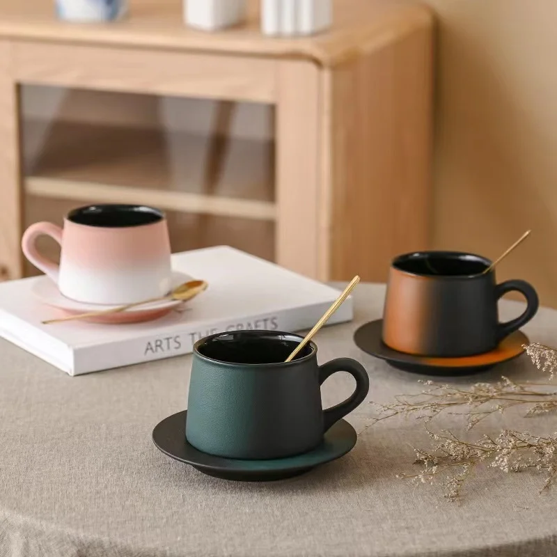 Japanese Style Quiet Wind Ceramic Coffee Cup Luxury Premium Gift Cup Plate mug Water Cup tea milk cup with saucer cute set
Japanese Style Quiet Wind Ceramic Coffee Cup Luxury Premium Gift Cup Plate mug Water Cup tea milk cup with saucer cute set