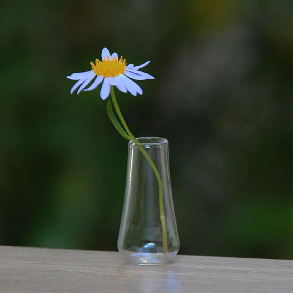Mini Vase Good Craftsmanship Comfortable Hand Feeling Glass Mini Flower Vase Jardiniere Model for Decoration
Mini Vase Good Craftsmanship Comfortable Hand Feeling Glass Mini Flower Vase Jardiniere Model for Decoration