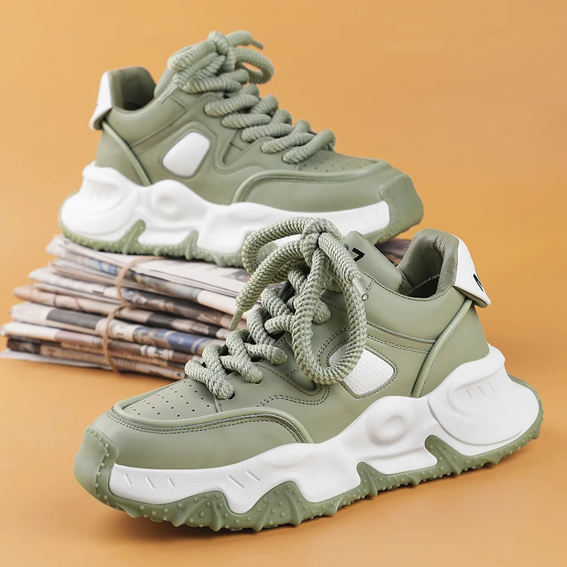 Thick Sole Heightening Casual Shoes Non-slip Wear-resistant Outdoor Running Shoes Breathable Lightweight Sports Shoes
Thick Sole Heightening Casual Shoes Non-slip Wear-resistant Outdoor Running Shoes Breathable Lightweight Sports Shoes