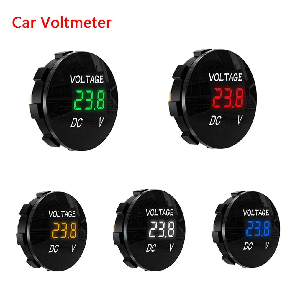 DC 5V-48V LED Digital Voltmeter Mini Waterproof Voltage Meter Tester For Car Motocycle Volt Detector Tester Monitor Panel 
DC 5V-48V LED Digital Voltmeter Mini Waterproof Voltage Meter Tester For Car Motocycle Volt Detector Tester Monitor Panel