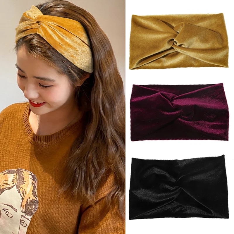 Hair Accessories Gold Velvet Cross Headbands Solid Color Girls Stretch Headwear Casual Hair Band 2022 Headbands for Women
Hair Accessories Gold Velvet Cross Headbands Solid Color Girls Stretch Headwear Casual Hair Band 2022 Headbands for Women