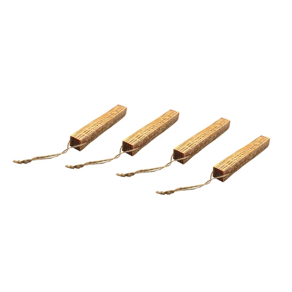 

4 Pcs Wood Tools Fired Pine Mint Strips Stick Sticks Kit Chimney 15x2cm Quick Lighter Outdoor Starter Travel