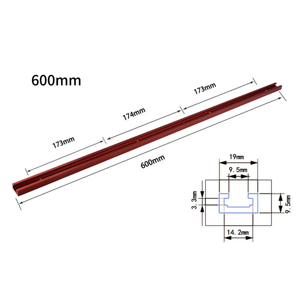 Aluminium Alloy 300-600mm T-Track T-Slot Miter Jig Tools Quick Acting Clamp Suitable For T Screws For Woodworking Router
Aluminium Alloy 300-600mm T-Track T-Slot Miter Jig Tools Quick Acting Clamp Suitable For T Screws For Woodworking Router