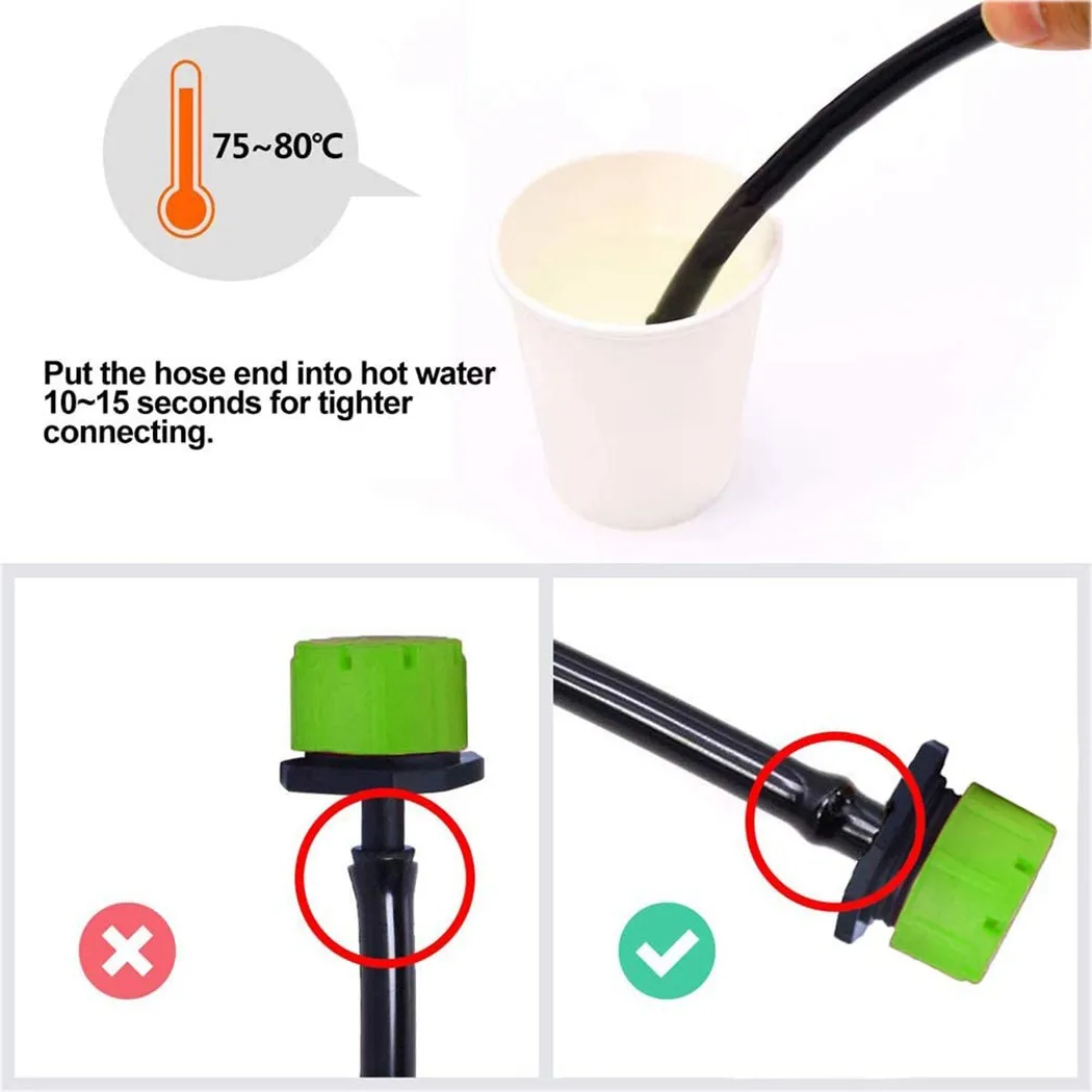 50PCS Adjustable Irrigation Sprinkler Garden Drip Emitters Micro Spray Rotating Plastic Micro Dripper For Agricultu
50PCS Adjustable Irrigation Sprinkler Garden Drip Emitters Micro Spray Rotating Plastic Micro Dripper For Agricultu