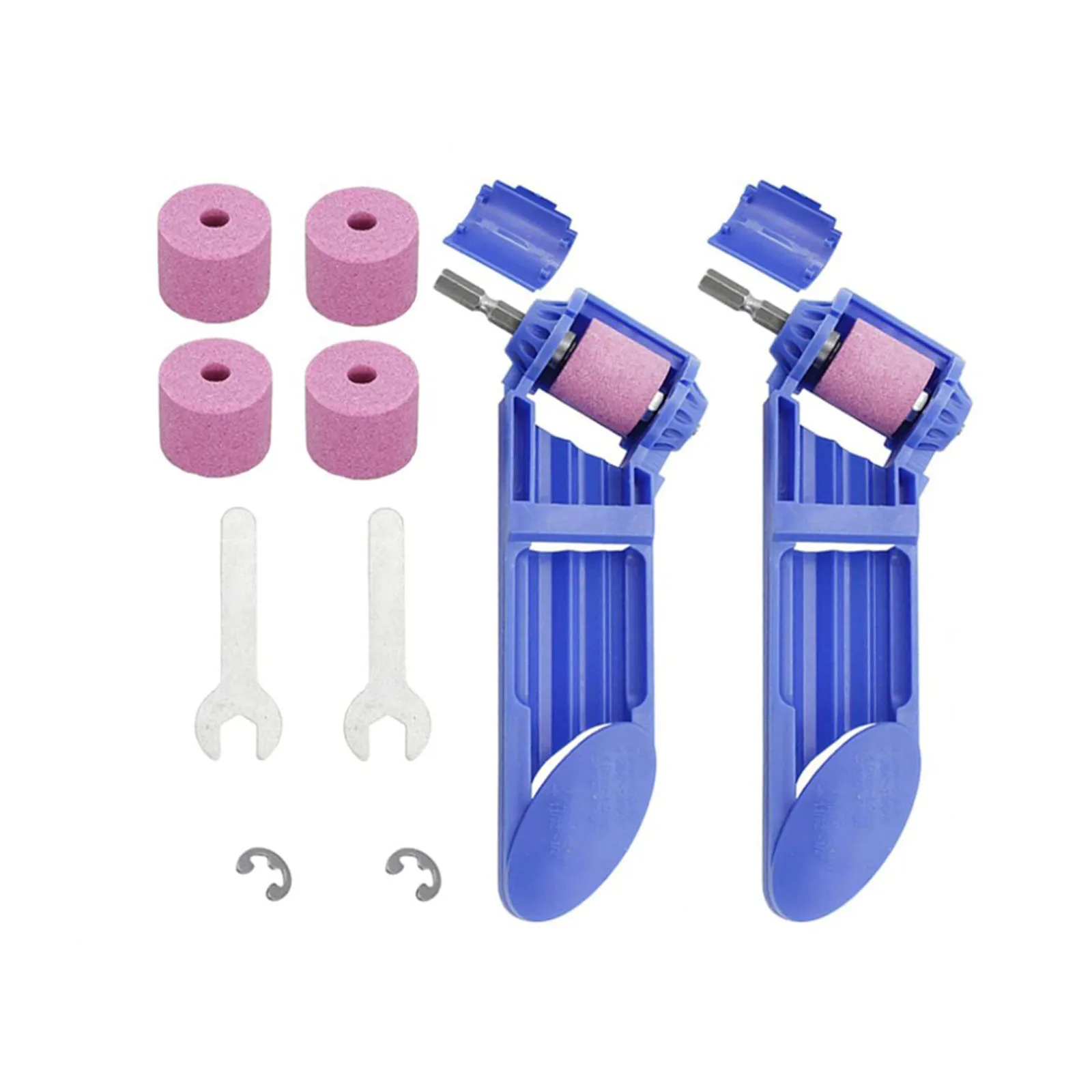 2pcs Drill Bit Sharpener Hexagonal 6.35mm Shank For 2.0-12.5mm Ordinary Iron Straight Shank Drill Power Tools Accessories
2pcs Drill Bit Sharpener Hexagonal 6.35mm Shank For 2.0-12.5mm Ordinary Iron Straight Shank Drill Power Tools Accessories