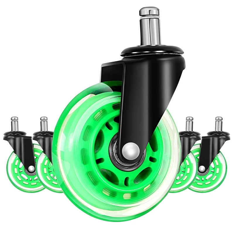 5Pcs Office Chair Caster Wheels Replacement Chair Casters For Hardwood Floors And Carpet,Heavy Duty Office Chair Casters-FS-PHFU
5Pcs Office Chair Caster Wheels Replacement Chair Casters For Hardwood Floors And Carpet,Heavy Duty Office Chair Casters-FS-PHFU