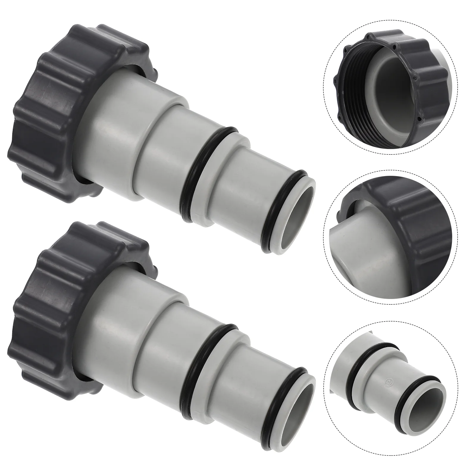 Pool Supplies Plastic Hose Connectors Adapter Threaded Connection Pump Attachments Fittings Durable Parts
Pool Supplies Plastic Hose Connectors Adapter Threaded Connection Pump Attachments Fittings Durable Parts