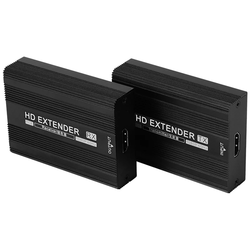 200M HD Сетевой удлинитель 1080P HDMI-совместимый передатчик приемник с поддержкой питания POE
200M HD Сетевой удлинитель 1080P HDMI-совместимый передатчик приемник с поддержкой питания POE