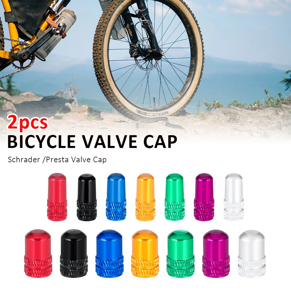 2pcs MTB Bicycle Valve Cap Aluminum Alloy Schrader /Presta Bike Tire Valve Cap Dust Protection Cover Bicycle Accessories
2pcs MTB Bicycle Valve Cap Aluminum Alloy Schrader /Presta Bike Tire Valve Cap Dust Protection Cover Bicycle Accessories