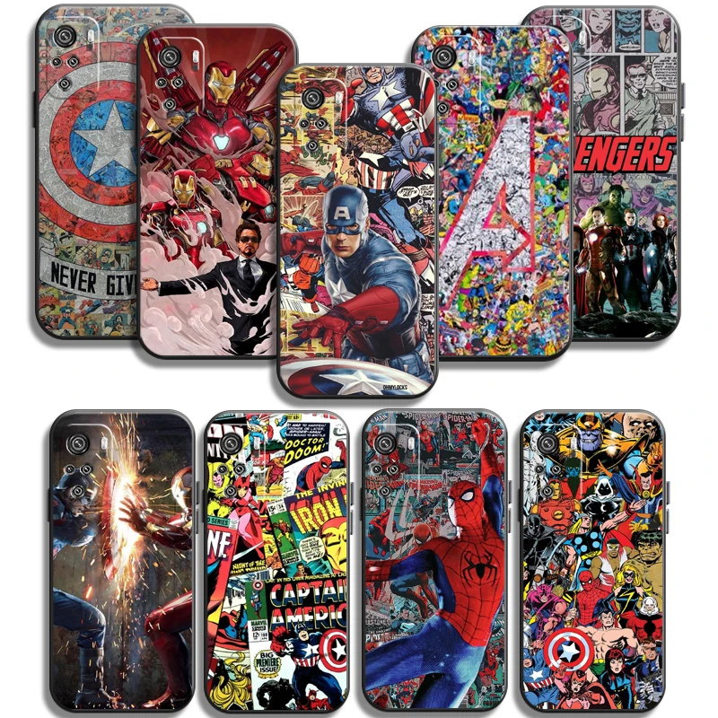 Marvel Spiderman Iron Man Phone Cases For Xiaomi Redmi POCO X3 GT X3 Pro M3 POCO M3 Pro X3 NFC X3 Mi 11 Mi 11 Lite Funda Coque
Marvel Spiderman Iron Man Phone Cases For Xiaomi Redmi POCO X3 GT X3 Pro M3 POCO M3 Pro X3 NFC X3 Mi 11 Mi 11 Lite Funda Coque