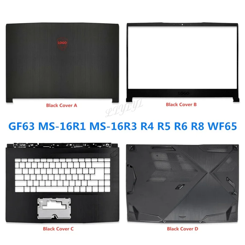 Новинка для ноутбука MSI GF63 MS-16R1 MS-16R3 MS-16R4 R6 R8 WF65 задняя крышка ноутбука/передняя